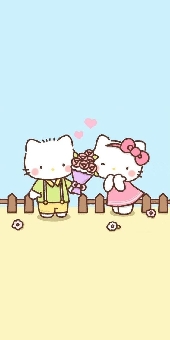 Fondo de Dear Daniel, el novio de Hello Kitty