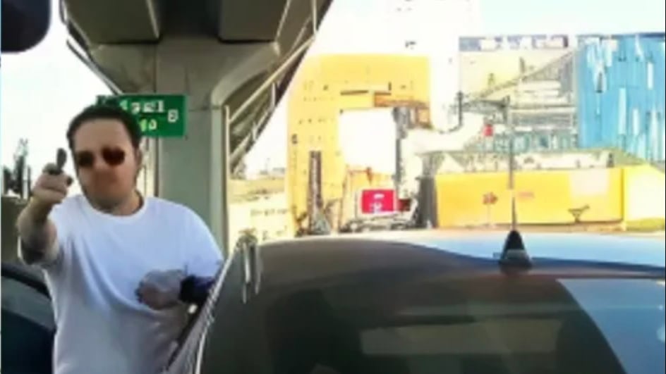 Video capta disparo entre conductores en Santa Fe