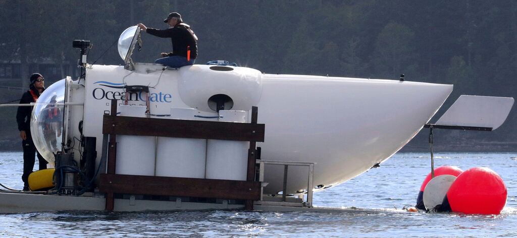 Submarino turístico del Titanic
