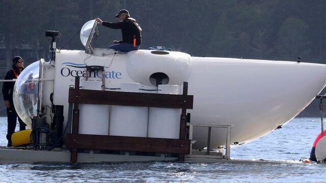 Submarino turístico de Oceangate