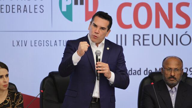 Alejandro Moreno, dirigente nacional del PRI.