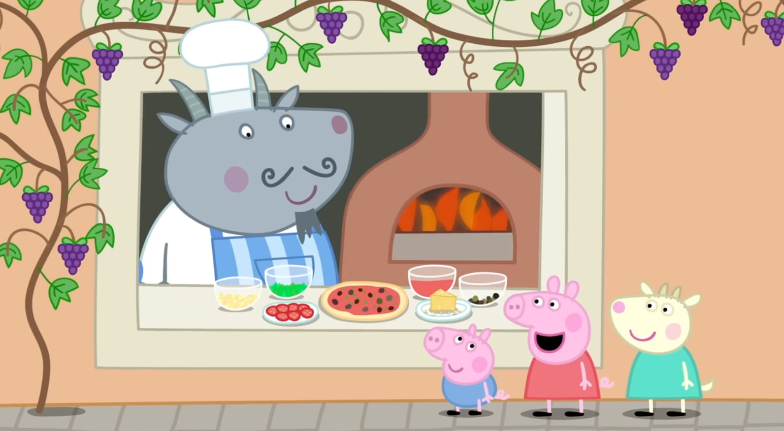 Peppa Pig prueba la mejor pizza en Italia: Capítulo completo en YouTube en español para ver por el Día Mundial de la Pizza