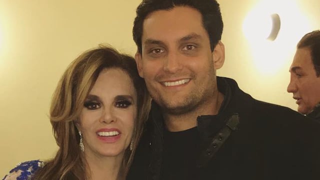 Lucía Méndez y su hijo Pedro Antonio Torres