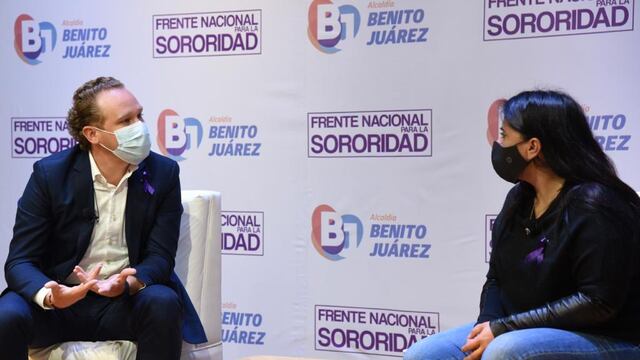 Santiago Taboada y Olimpia Melo.