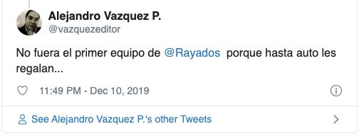 Comentarios en Twitter