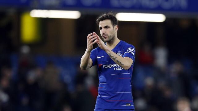 Cesc jugó su último partido con el Chelsea
