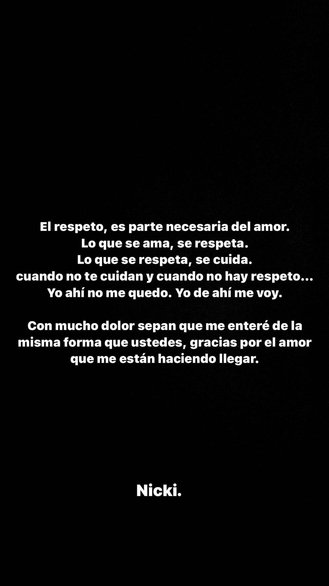 Nicki Nicole confirma que Peso Pluma le fue infiel y ella no se quedará ahí.