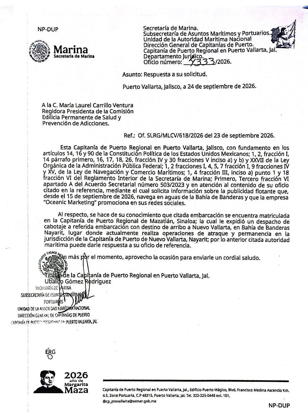 Pantalla publicitaria en la Bahía de Banderas: esto se sabe sobre sus permisos