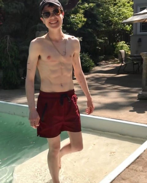 Elliot Page en traje de baño