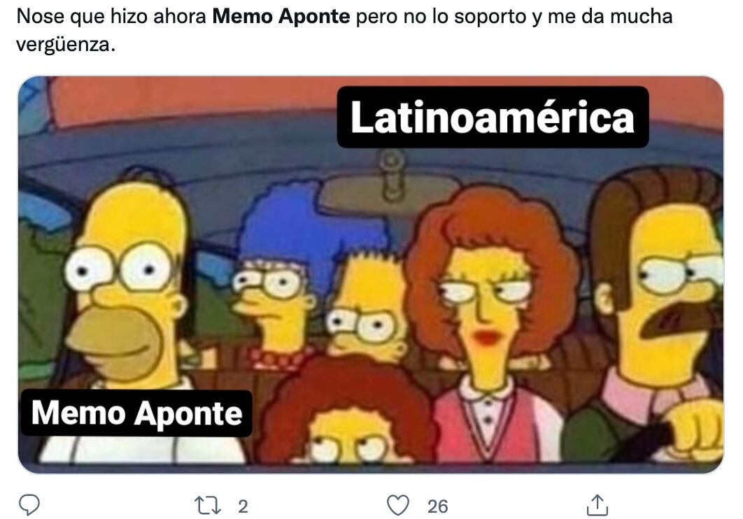 Memes sobre el 'cosplay' de Memo Aponte de "El Juego del Calamar"