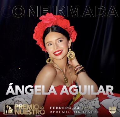 Ángela Aguilar en Premios Lo Nuestro 2022