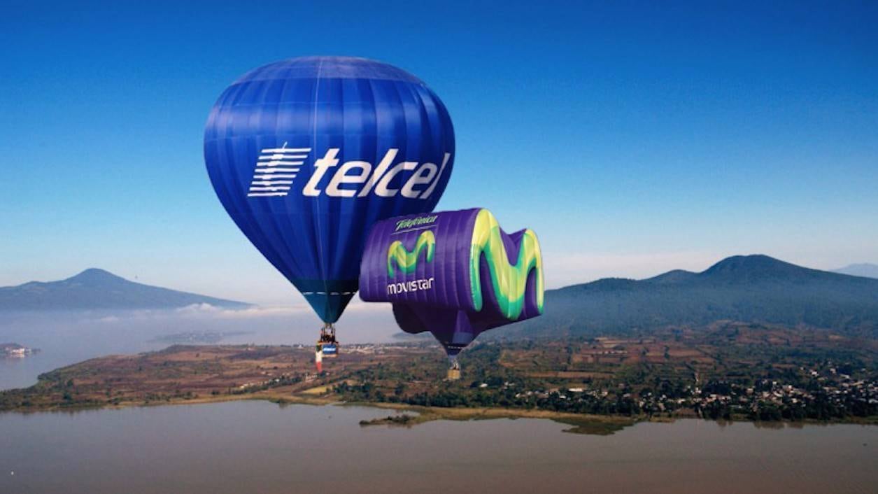 Telcel y Movistar.