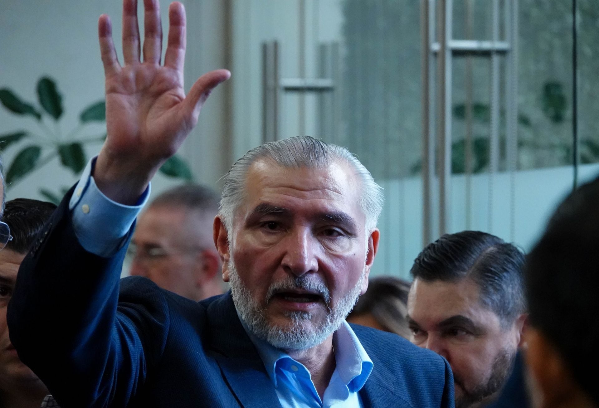 Adán Augusto López Hernández señala a la derecha de señalamientos en su contra