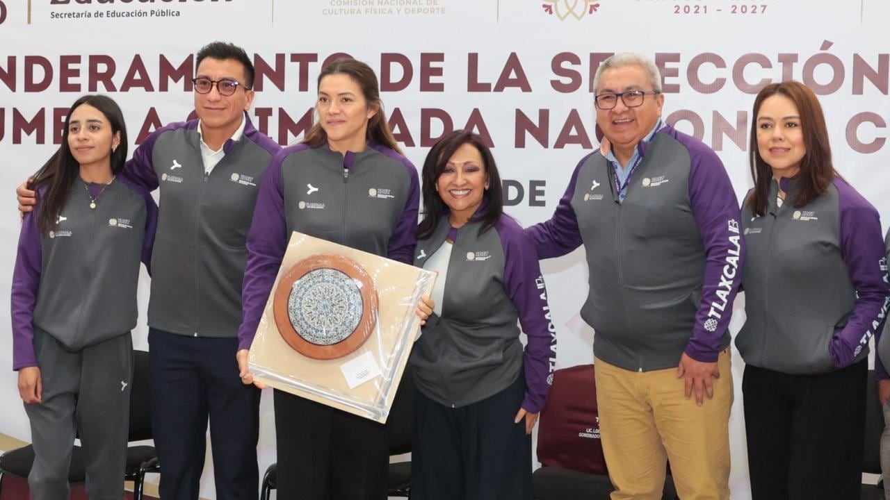 Lorena Cuéllar abandera a selección de Tlaxcala rumbo a CONADE 2026