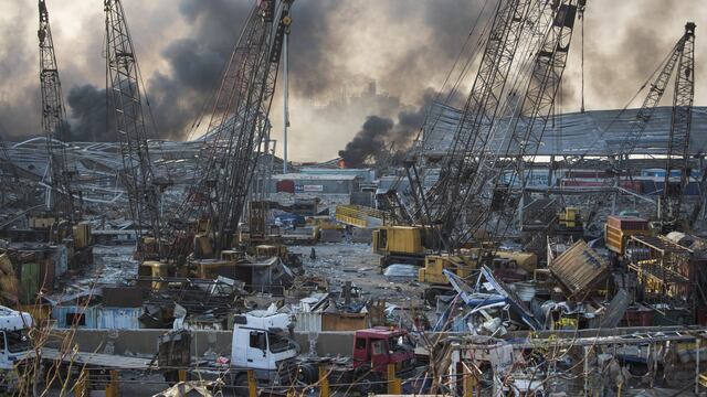 Explosión en Líbano