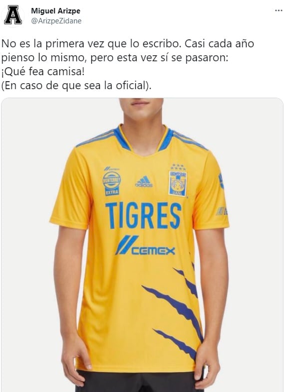 Miguel Arizpe habla sobre playera de Tigres