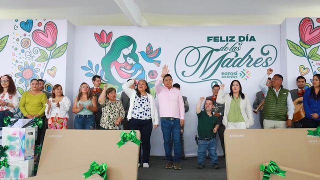 En el marco del 10 de mayo, Ricardo Gallardo impulsa apoyos a mujeres en San Luis Potosí.
