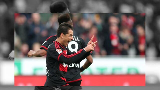 Chicharito marcó gol ante Stuttgart y lo dedica a todo México