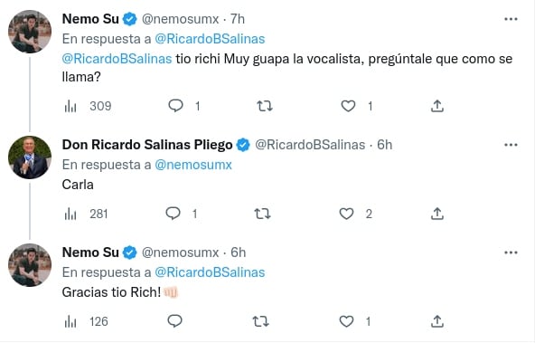 Ricardo Salinas Pliego responde a sus seguidores