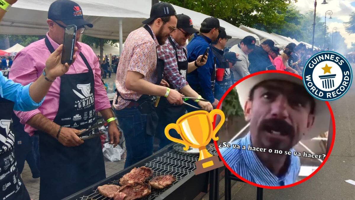 Chihuahua busca el récord Guinness de más gente asando carne