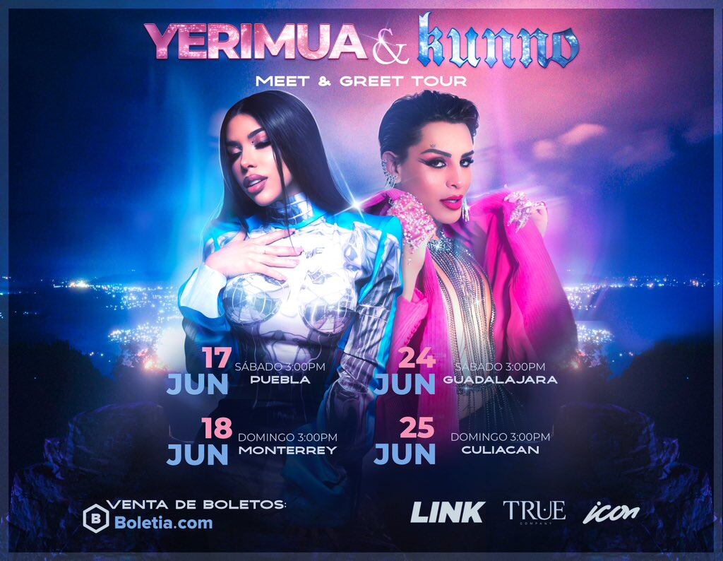 Yeri Mua y Kunno lanzan su Meet & Greet Tour.