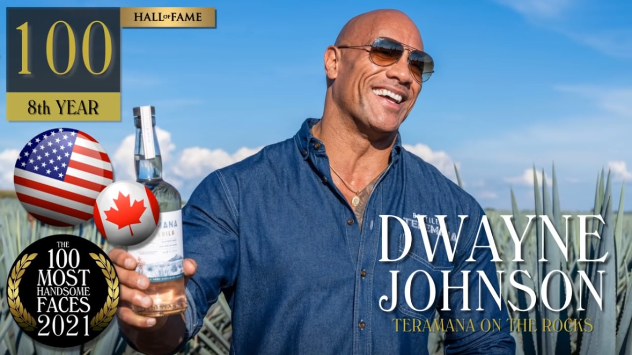 Los 100 hombres más guapos de 2021, Dwayne Johnson