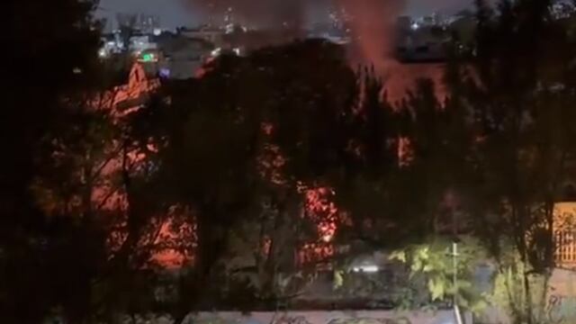 Incendio en Santa María la Ribera