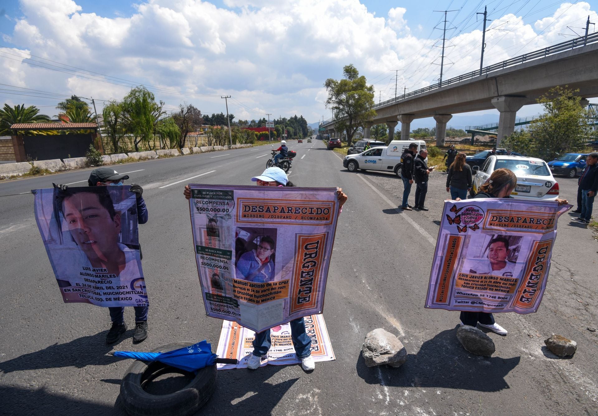 Portesta por desaparecidos en México