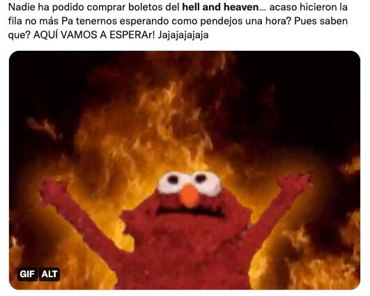 memes preventa Hell and Heaven 2022