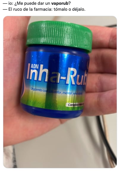 Memes sobre VapoRub por declaraciones de Jorge Alcocer