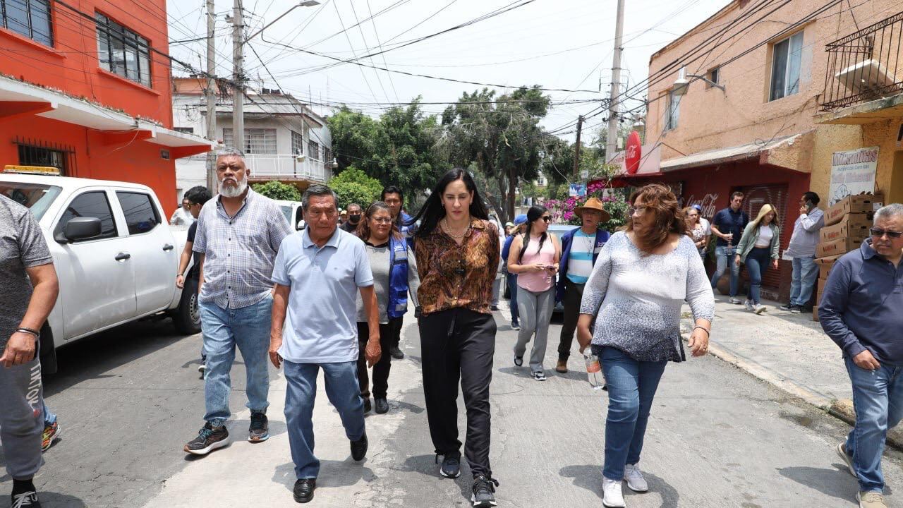 Lía Limón entrega obras para más de 138 mil habitantes de la alcaldía Álvaro Obregón; “me voy tranquila”, dice