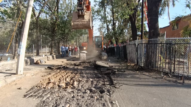 Piden al Siapa que termine obras en el parque San Rafael