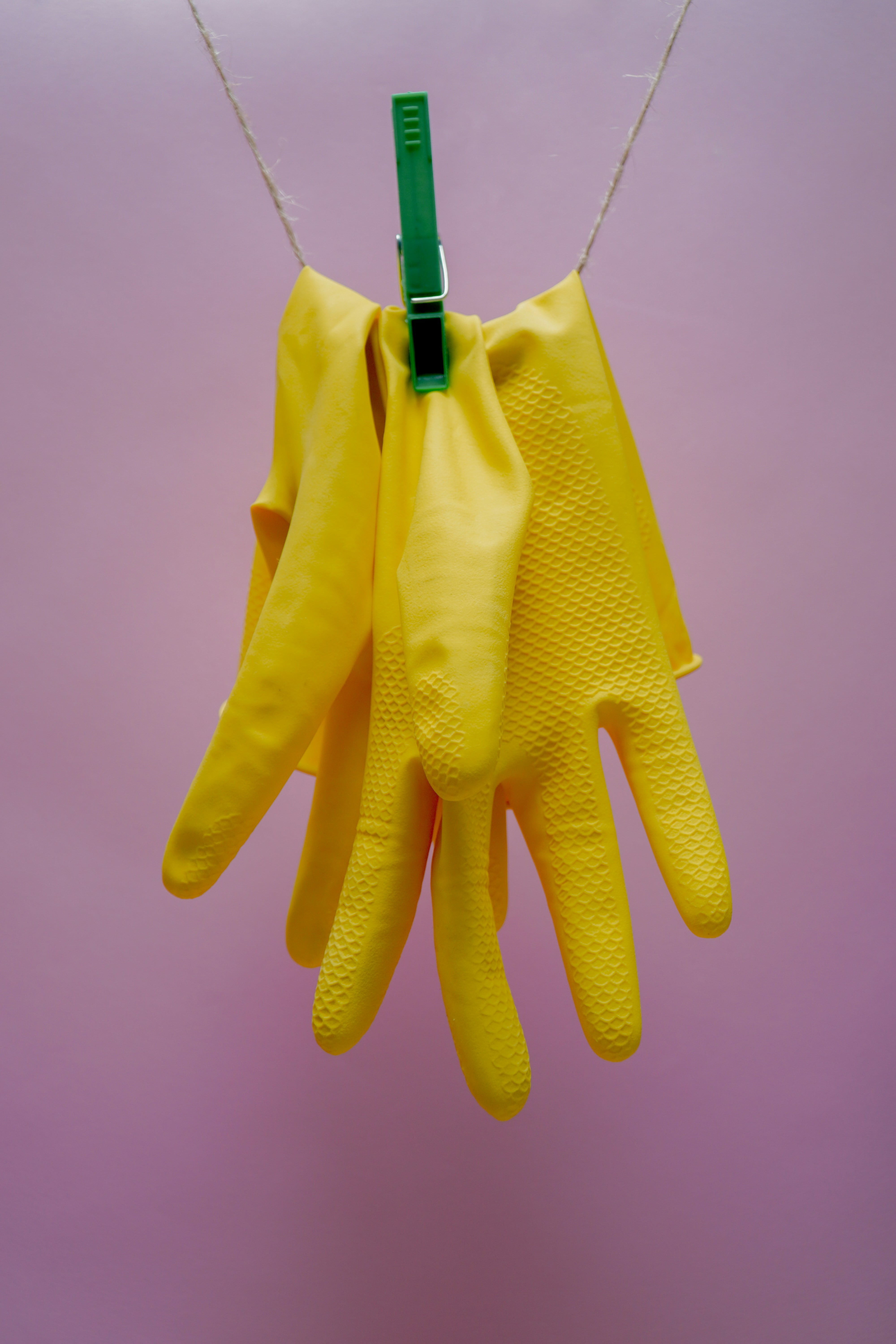 Guantes de goma