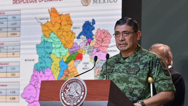 El secretario de la Defensa Nacional