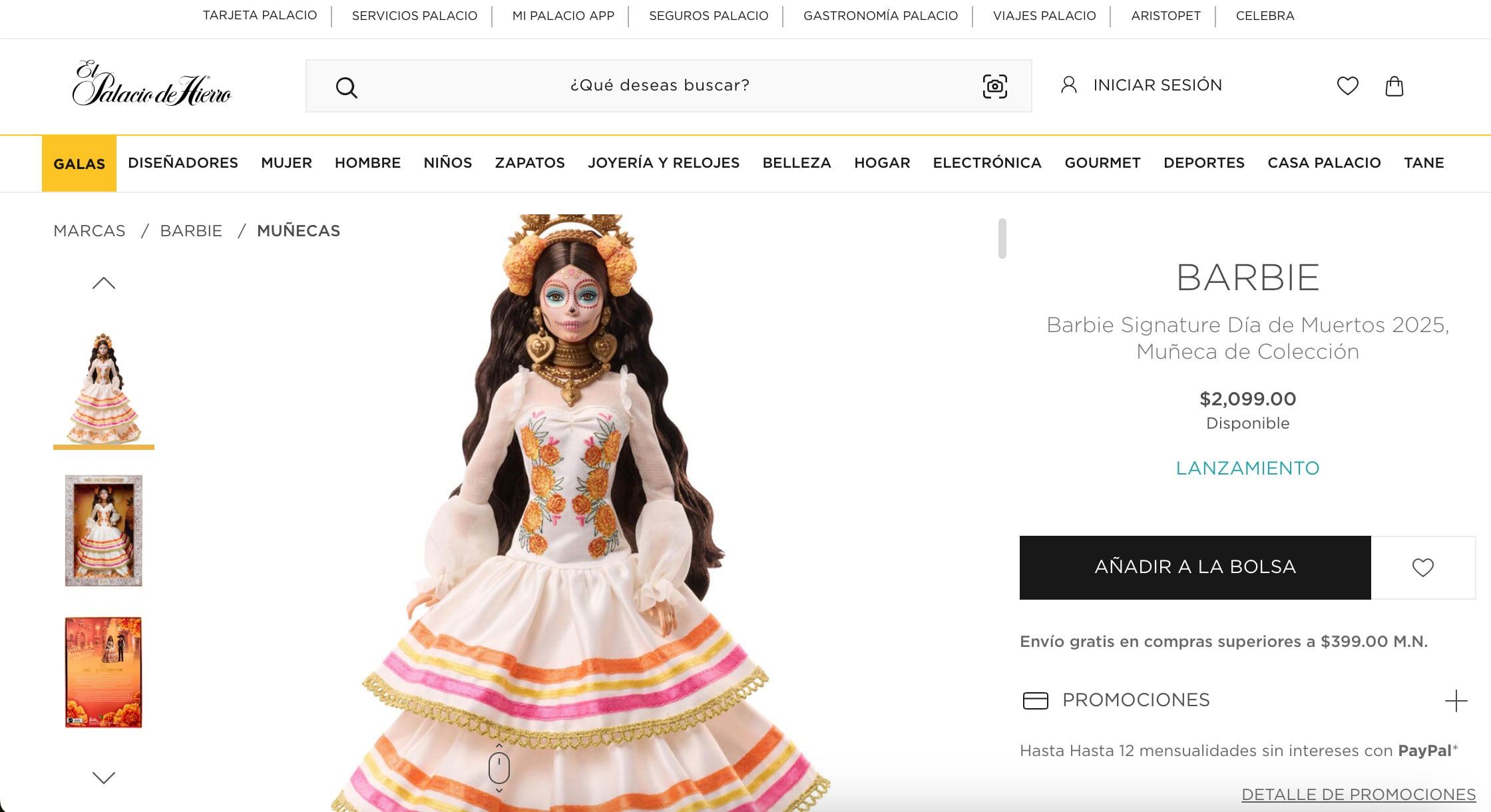 Barbie Día de Muertos 2025