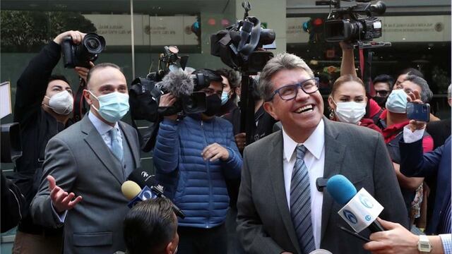 Ricardo Monreal, coordinador de los senadores de Morena, afirmó que buscará la candidatura presidencial.