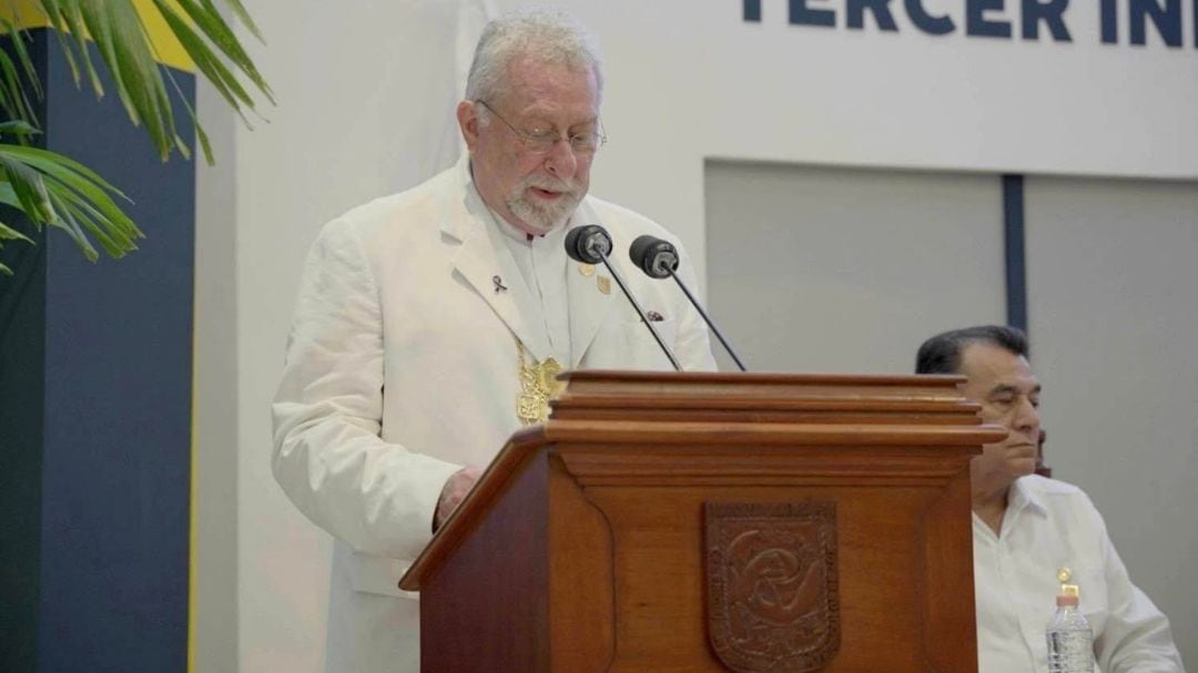 Exigen proceso judicial justo para José Alberto Abud Flores, exrector de la UACAM