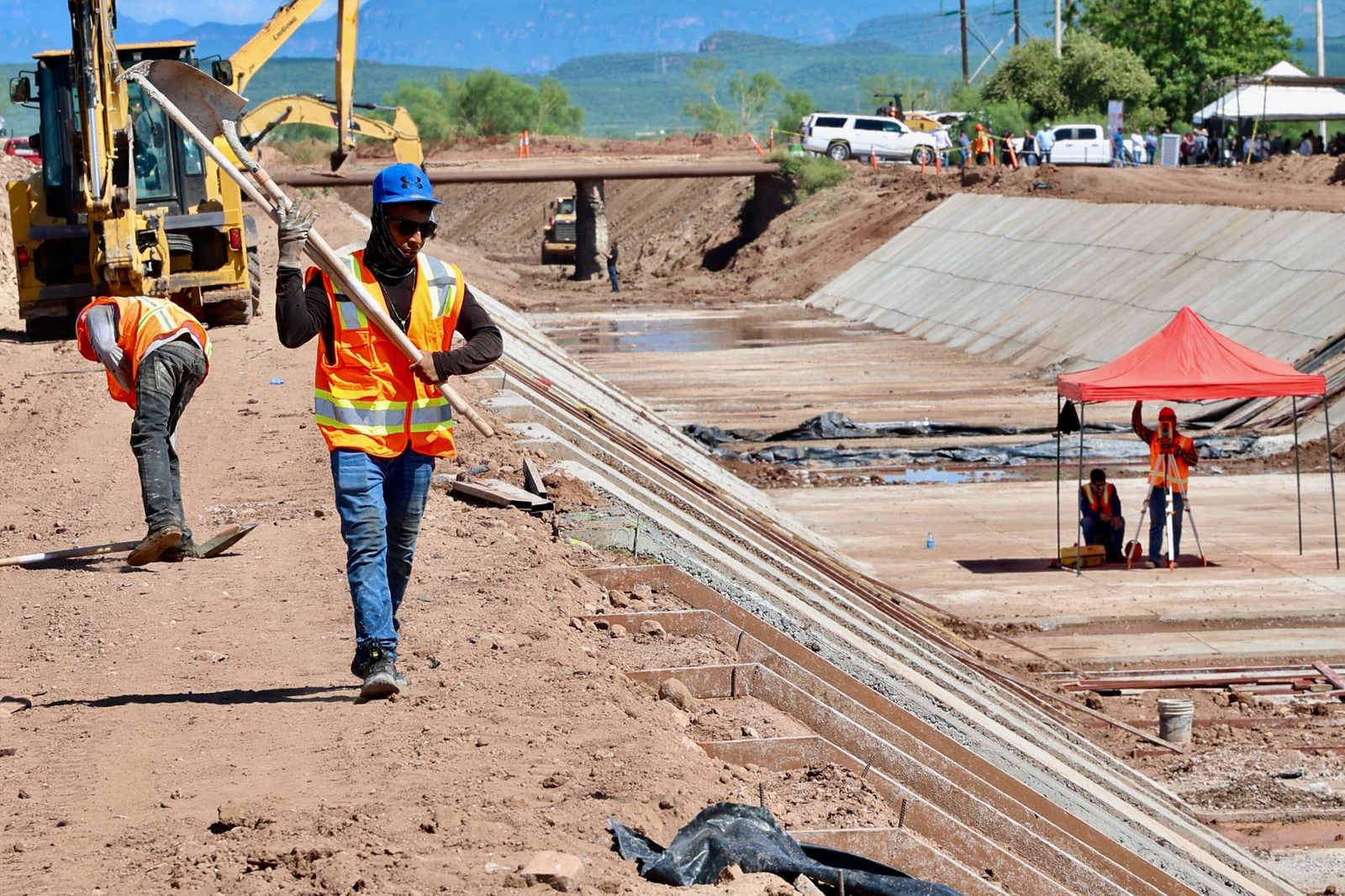 El gobernador de Sonora dio iniciado el Programa Nacional de Tecnificación de Riego
