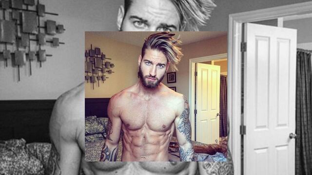 Con más de 128 mil followers en Instagram, este rubio tatuado es un modelo fitness que ayuda a la gente a conseguir su cuerpo ideal.