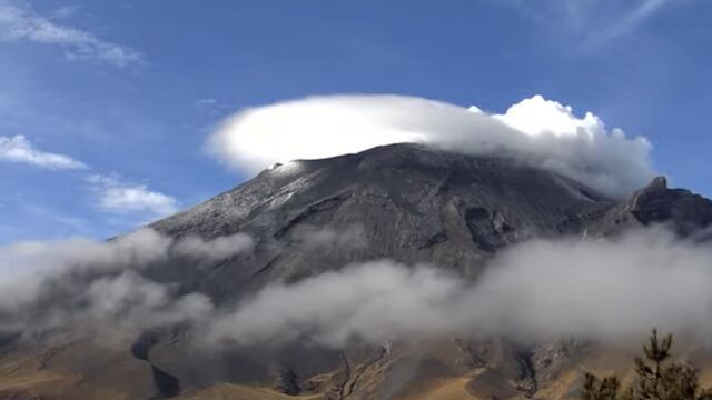 Volcán Popocatépetl el 14 de agosto