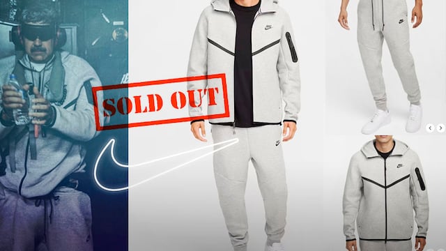 Outfit que llevaba Nicolás Maduro al ser detenido se agota en Nike