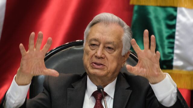 Manuel Bartlett en comparecencia ante comisiones de la Cámara de Diputados.