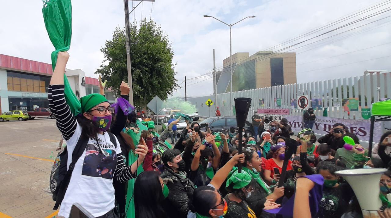 Festejo en el Congreso de Hidalgo