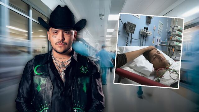 Christian Nodal es hospitalizado de emergencia
