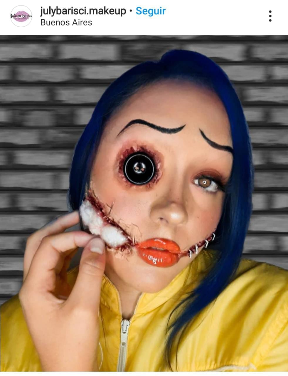 Coraline, Maquillaje