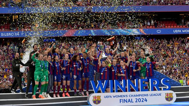 FC Barcelona es bicampeona de la UEFA Champions League.