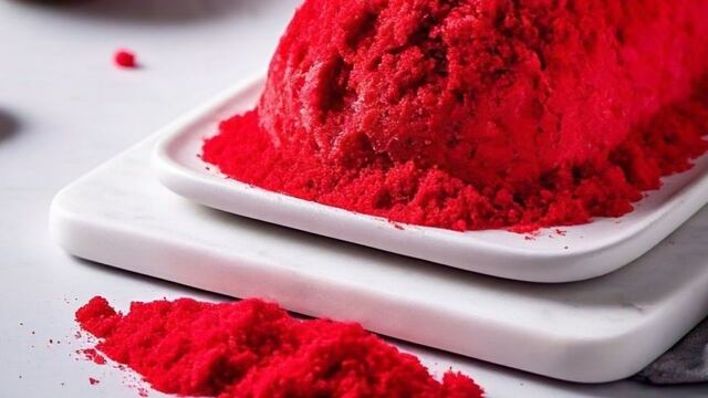 Eritrocina, colorante artificial rojo 3