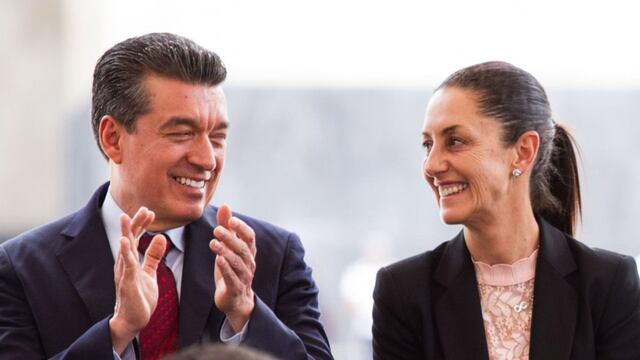 Rutilio Escandón y Claudia Sheinbaum