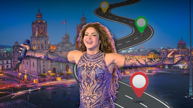 Shakira en el Zócalo: rutas y alternativas viales en CDMX por su concierto