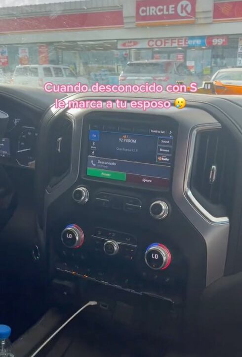 Llamada al esposo infiel